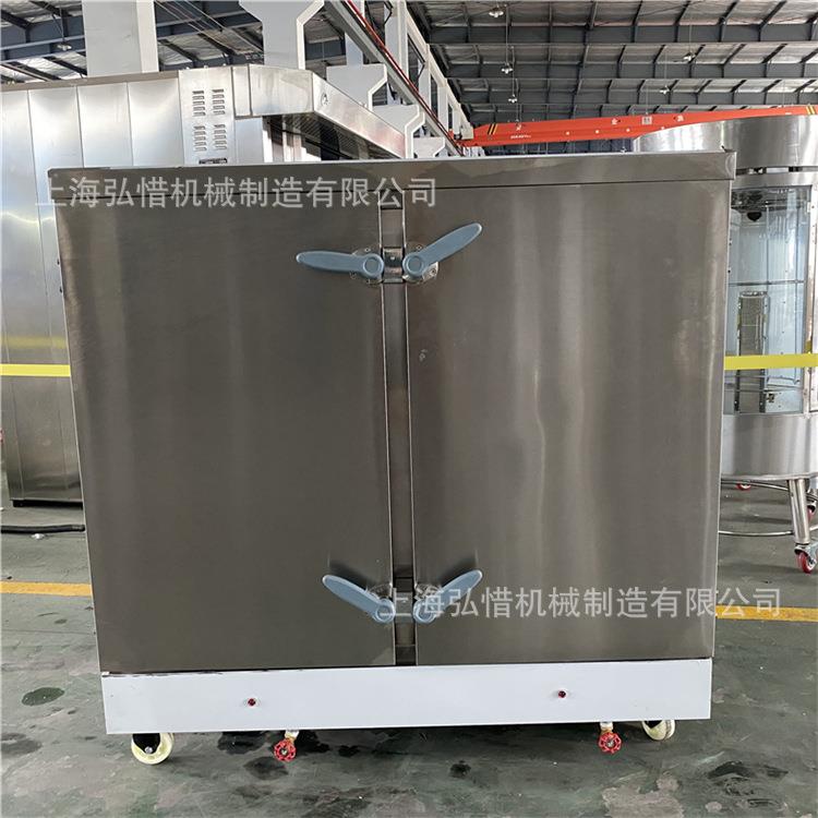 52460盘蒸饭柜1/24/48盘蒸饭箱 现货电汽两蒸饭用 连箱锁餐2饮蒸