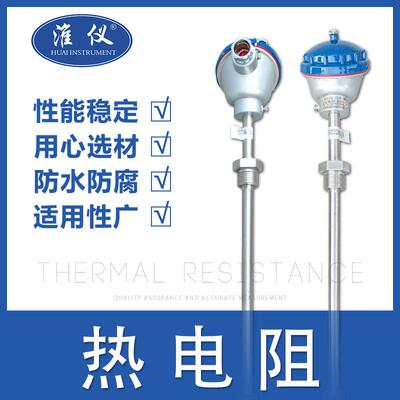 淮仪-6厂家直wpk-13铠装热电阻销z工业高精度热电阻