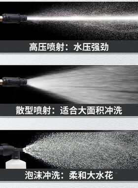 车机IFI家用22V高压水枪大功洗率便携式高压0清洗家机洗车神器厂