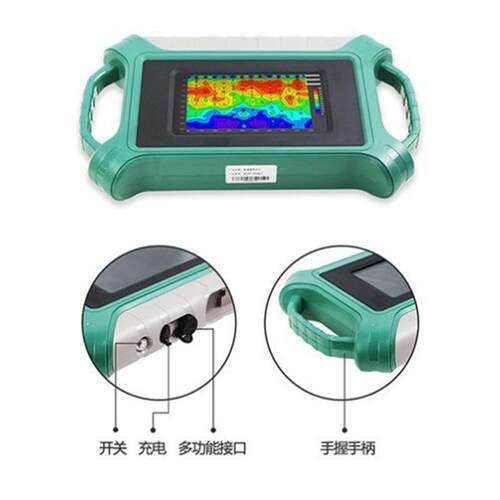 像艾单通ADMT-300道找水仪7寸触摸屏实时成A都DM-3T00S-X