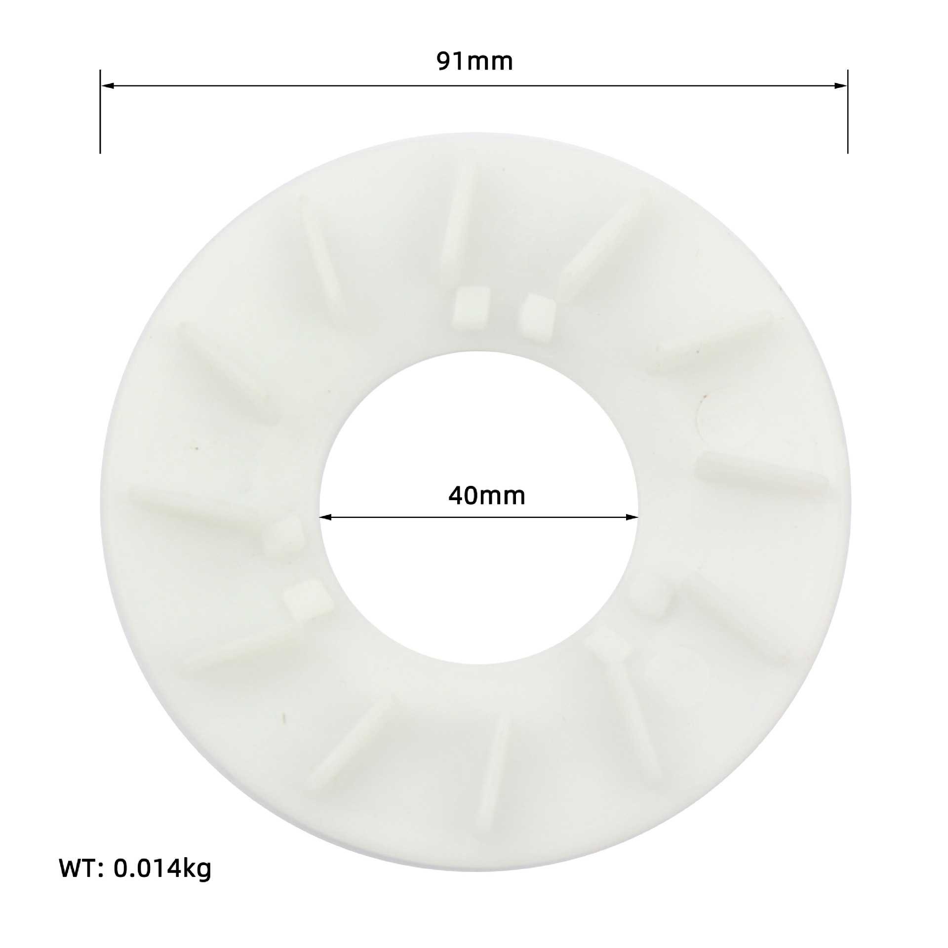 踏板车GY6 50cc发动机  80cc主动轮散热风扇 主动轮风叶 塑料48cc