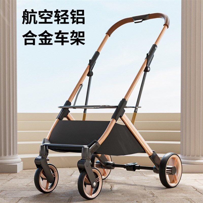 宠物推车狗狗猫咪轻便可折叠分离外出宠物手推遛狗航空箱