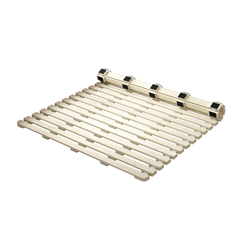 榻榻米防潮神器透气龙骨排骨架实木可折叠床板打地铺床架地台