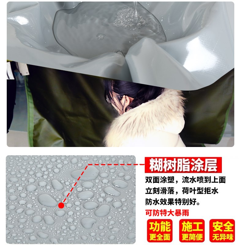 刀刮布篷布灰色三轮车雨布棚布防雨加厚遮阳布户外阳台遮雨挡雨布