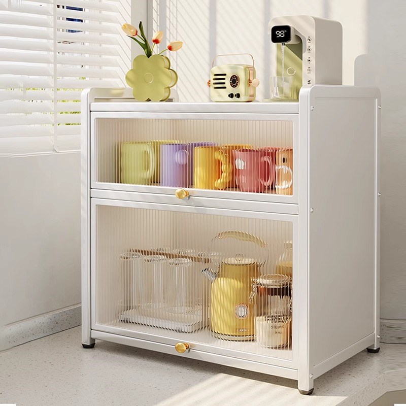 多层杯子收纳置物架防尘桌面放水杯马克杯客厅水吧台多功能杯架子