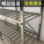 不锈钢简易布衣柜螺丝组装 钢架钢管加粗加厚加固全钢家用收纳衣橱