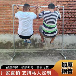 特厚晾衣架加厚晒衣架水管服装店钢管衣架稳固实用折叠落地晾衣架