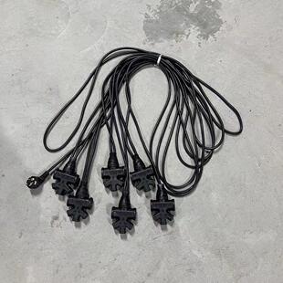 婚庆展会路引线插座防摔插板电线串联线电源线T台路引地灯接线板