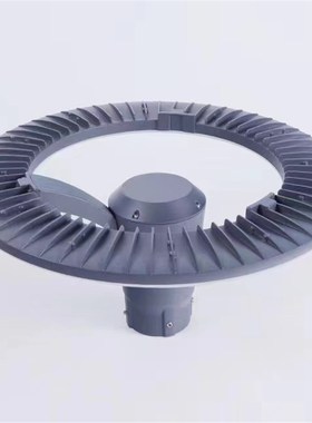 led庭院 60w ledq公园灯 庭院灯花园圆形路灯工厂景观灯4米3.5