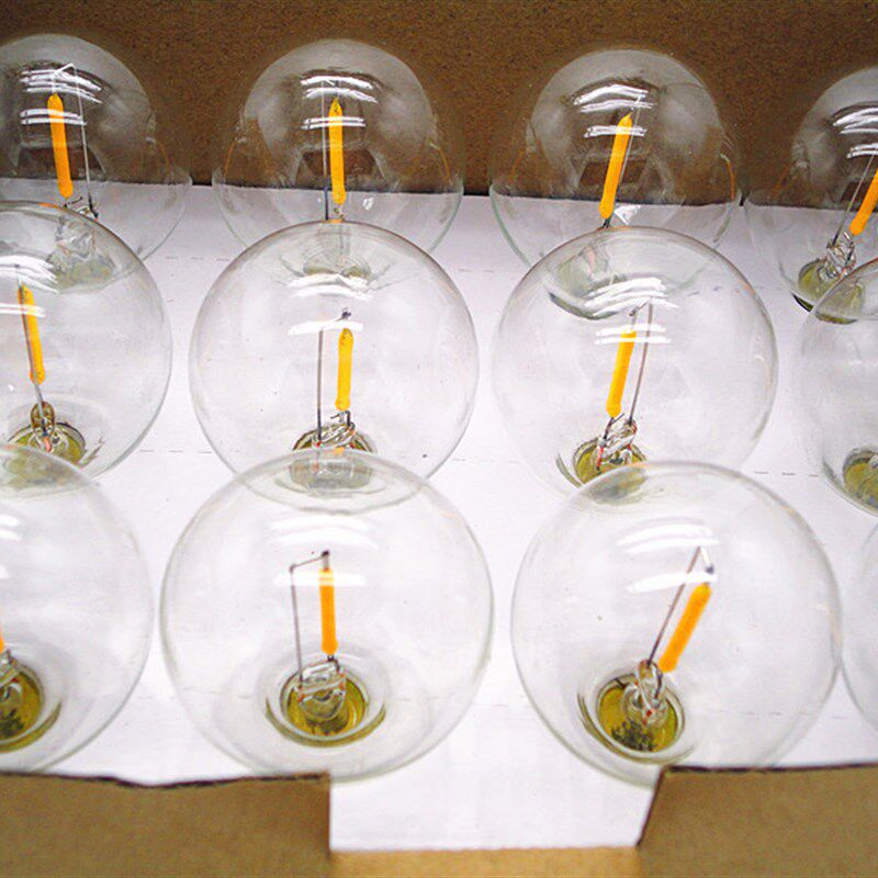 G40灯LED灯丝灯串z25灯有E12灯座球泡灯串