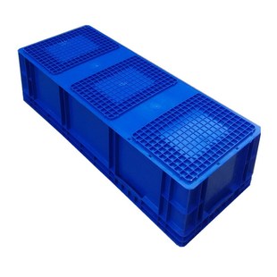 厂家直销蓝灰e色EU周转箱1000 280物流箱通用汽车零部件PB 400