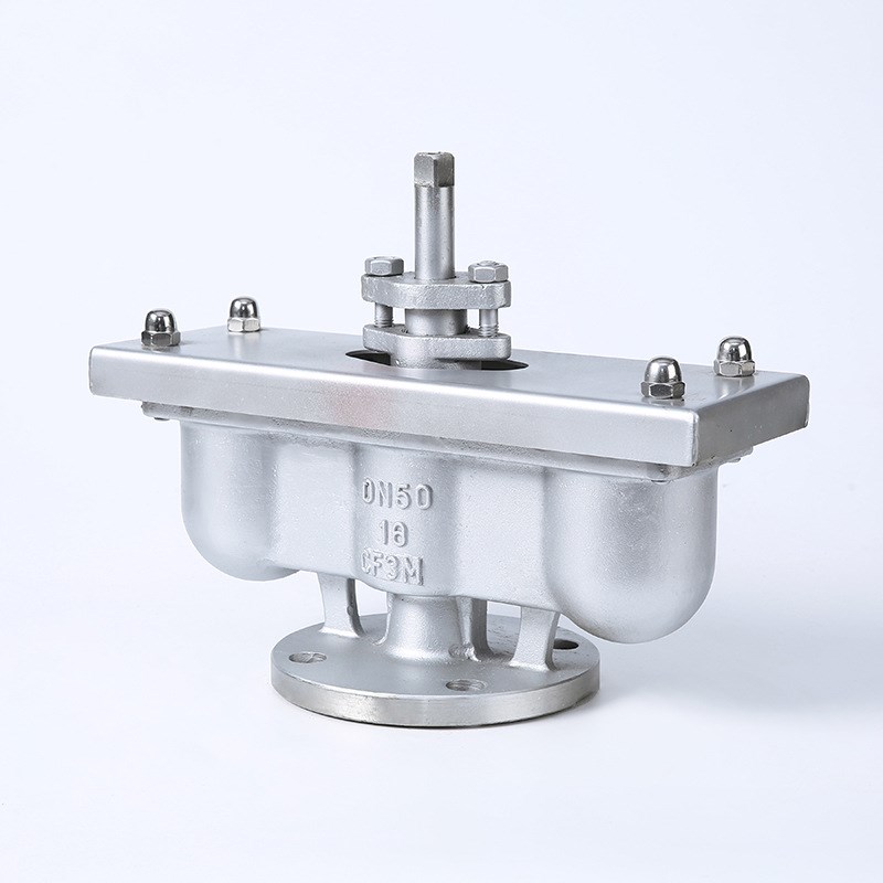 厂家供应aQB2双口排气阀304不锈钢法兰快速排气阀复合式自动排气