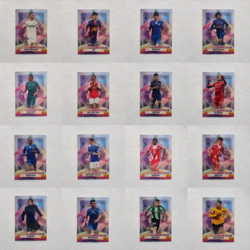 Topps Chrome 神童特卡 卡尔 恩古莫哈 贝林厄姆 新秀 球星卡