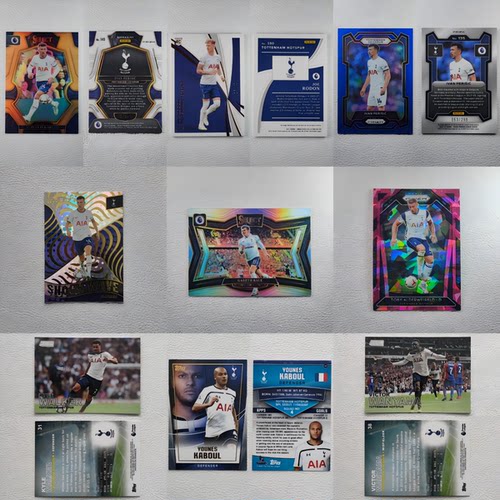 PANINI TOPPS 托特纳姆热刺 阿尔德韦雷尔德 列侬谢林汉姆 球星卡