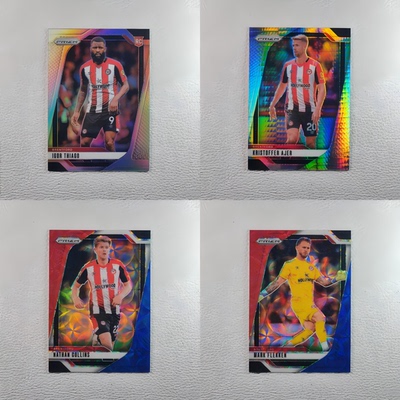 Panini Prizm 英超 末年 布伦特福德 蒂亚戈 科林斯 折射 球星卡