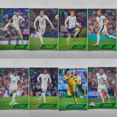 Panini TC 英格兰 萨卡 凯恩 帕尔默 赖斯 福登 球星卡