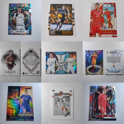 Topps PANINI 皇家马德里 贝尔 各系列 球星卡 体育 周边 礼物