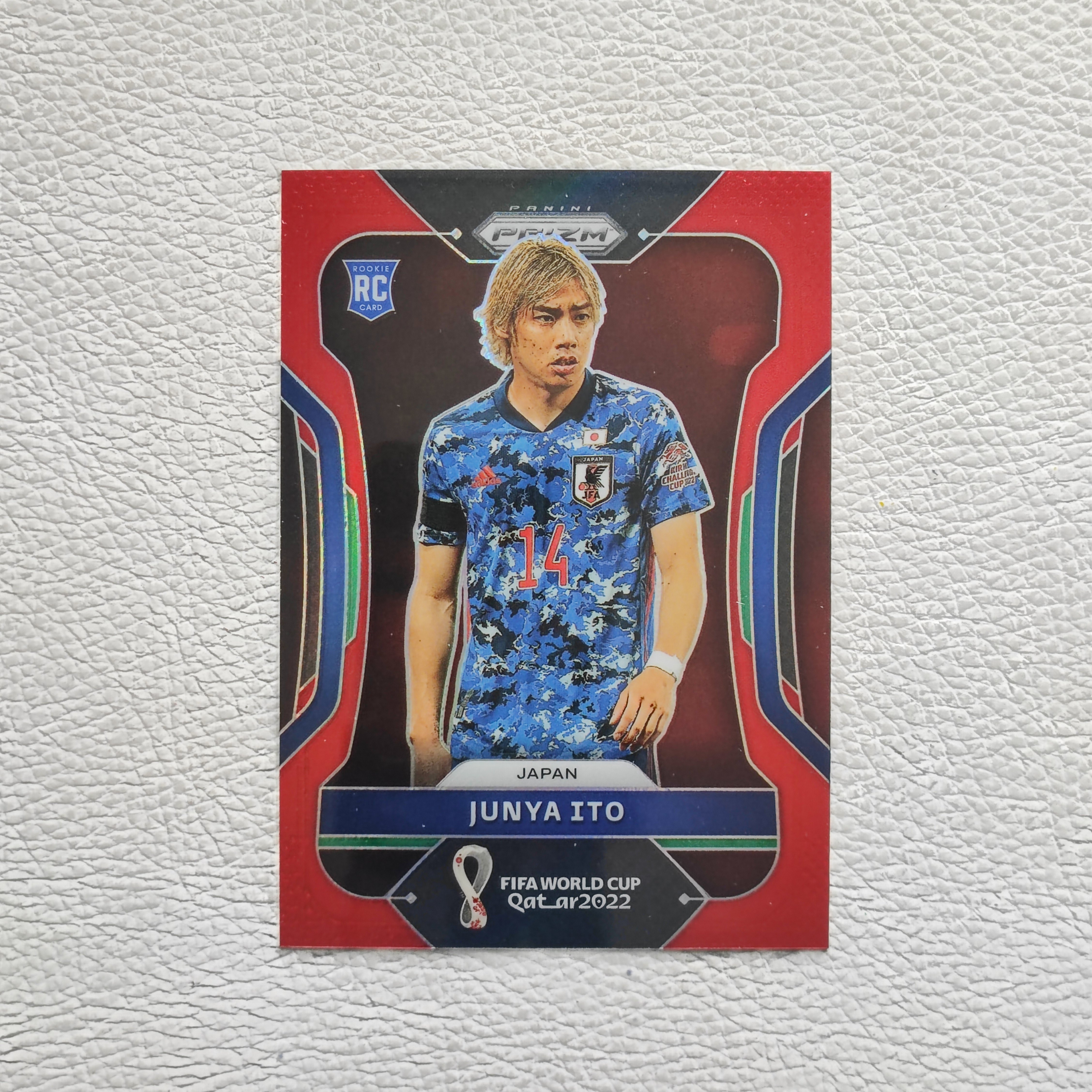 Panini Prizm 世界杯 日本 伊东纯也 Junya Ito 新秀 球星卡 周边