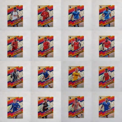 Topps Chrome 英超 索博 萨拉赫 萨卡 生龙活虎 特卡 折射 球星卡