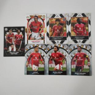 2024-25 Topps DECO 曼联 梅努维迪奇B费等球星卡周边礼物