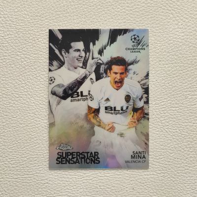 Topps 2019 Chrome 元年 瓦伦西亚 米纳 特卡 折射 球星卡