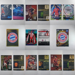 PANINI Topps 拜仁 罗本 老穆勒 埃芬博格 等传奇 球星卡周边礼物