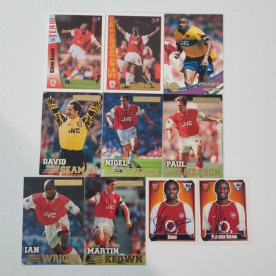 TOPPS 1997年经典 Merlin Arsenal 维埃拉 希曼 等球星卡周边礼物