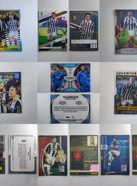 Topps PANINI 尤文图斯 C罗 巴乔 因扎吉 维耶里 拉瓦内利 球星卡