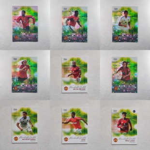 2026 Topps 曼联 Team 吉格斯 纳尼 库尼亚 姆伯莫 绿茵 球星卡