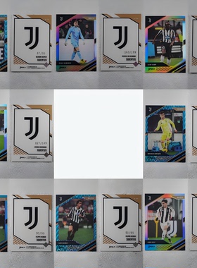 DAKA&尤文图斯官方联名 Audience 因扎吉 伊尔迪兹 图拉姆 球星卡