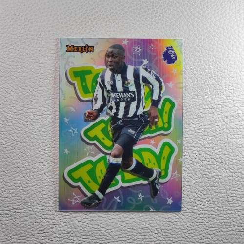 Topps Melrin英超元年 纽卡斯尔联 安迪 科尔 折射 球星卡