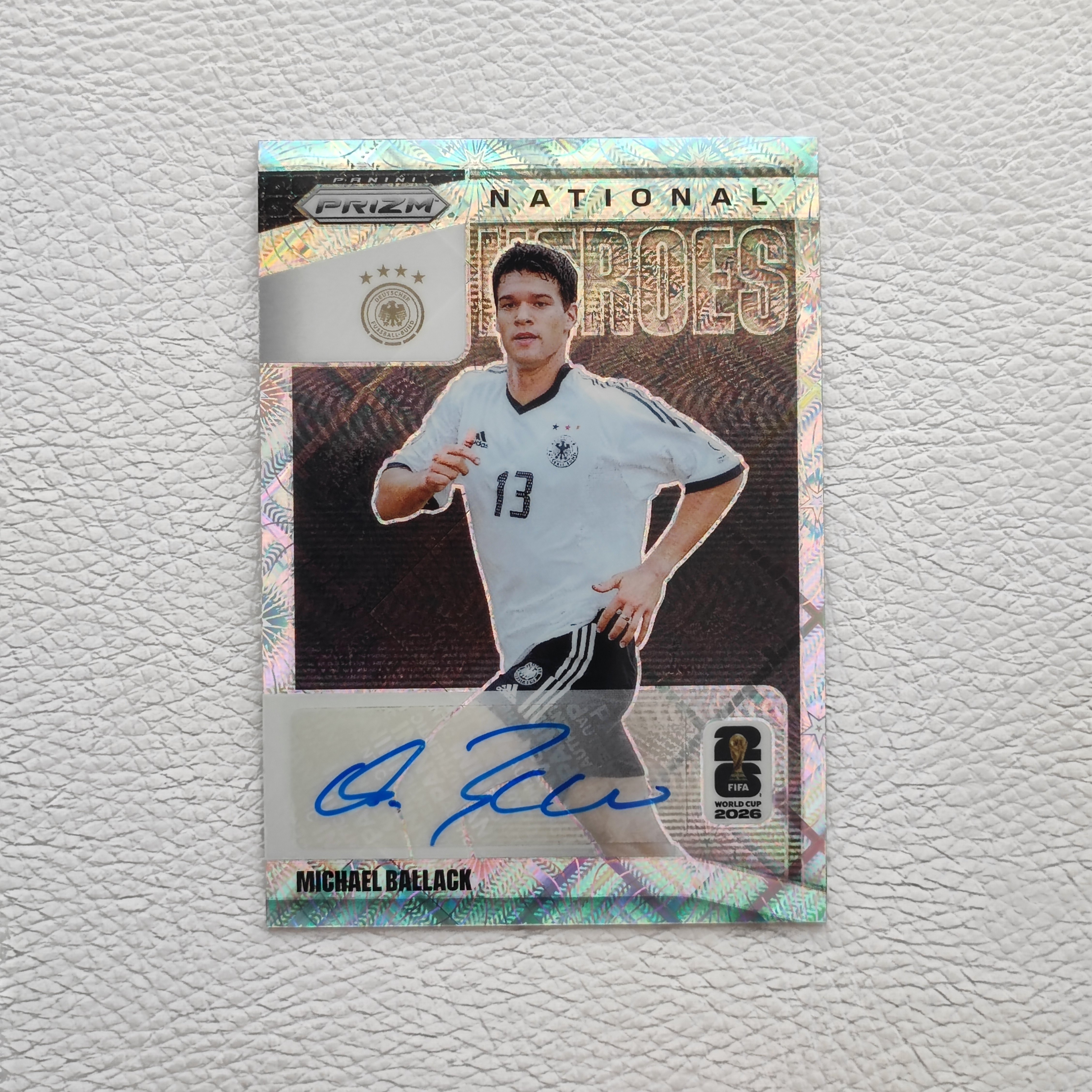 Panini 2026 世界杯 Prizm 德国 巴拉克 亲签 签字 球星卡 礼物