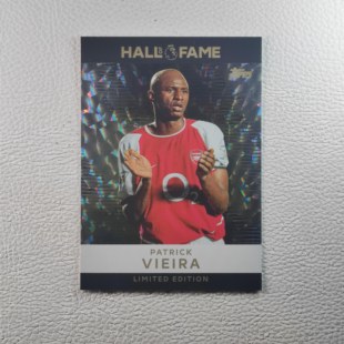 Topps 2025-26 正统 英超联赛 名人堂 Arsenal 维埃拉 球星卡