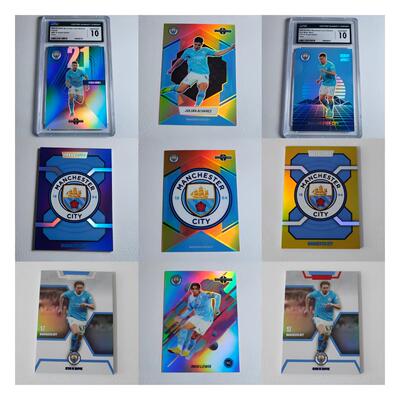 正版 DAKA 联名 曼城 哈兰德 德布劳内 低编限量 球星卡 周边礼物