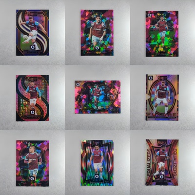 Panini Select 西汉姆联 萨默维尔 欧文 鲍恩 帕奎塔 球星卡