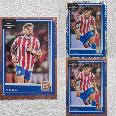 2026 Panini Donruss 美加墨世界杯 巴拉圭 恩西索 索萨 球星卡