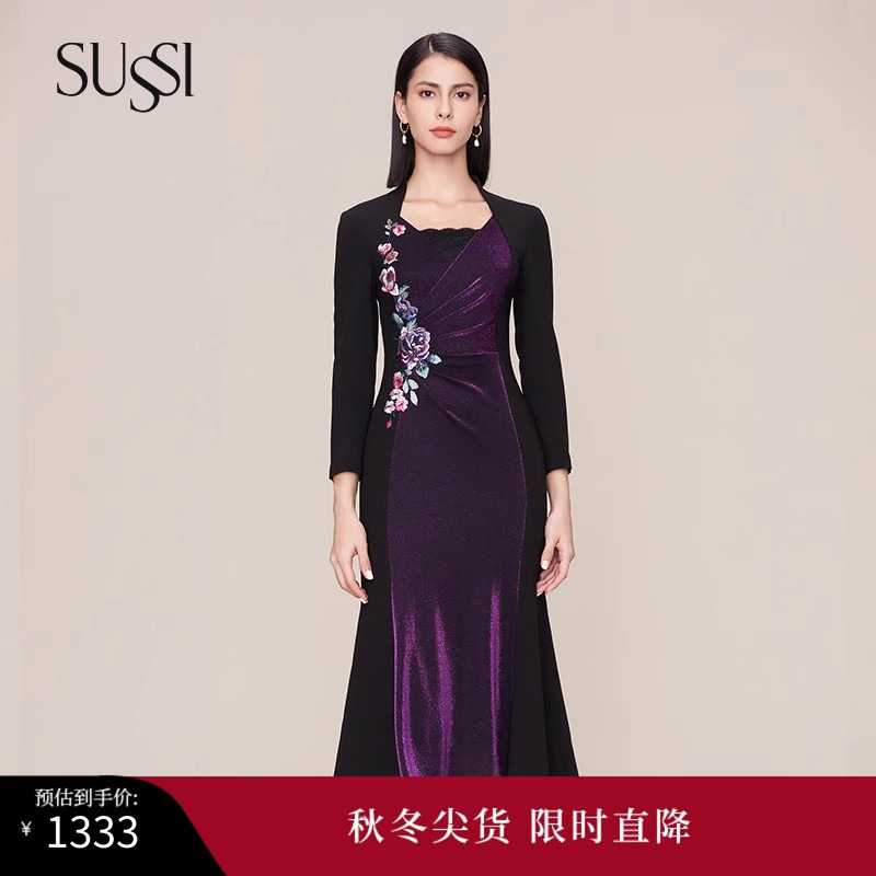 SUSSI/古色通勤大摆型SUSSI古色