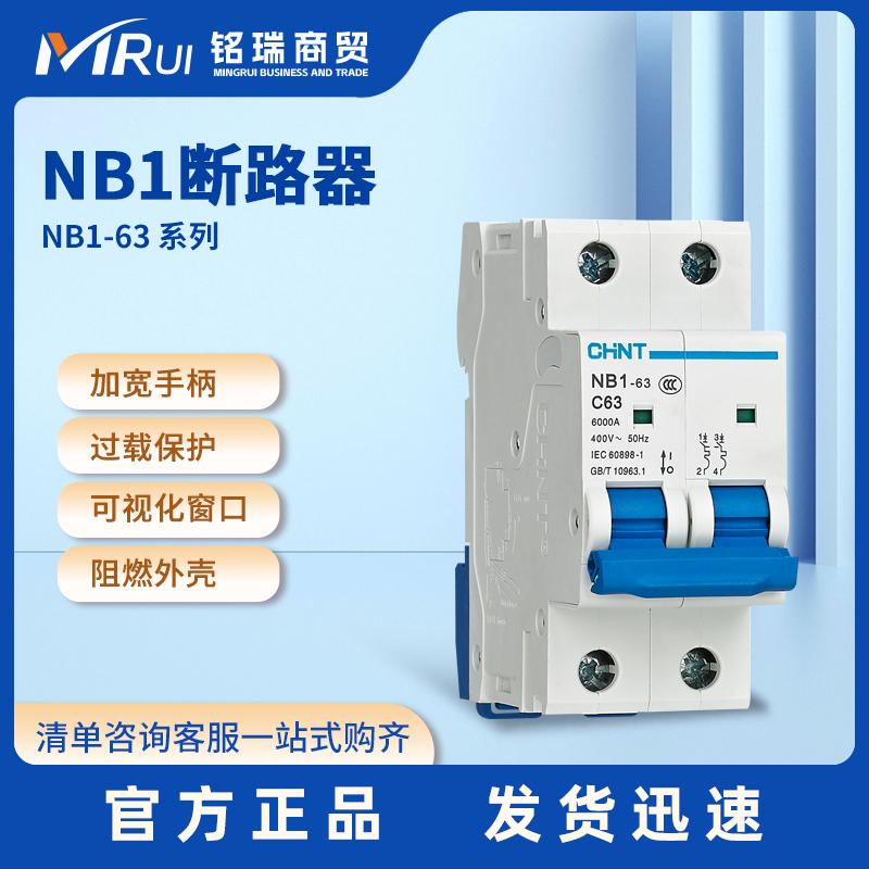 断路器空气开关正泰NB1-63