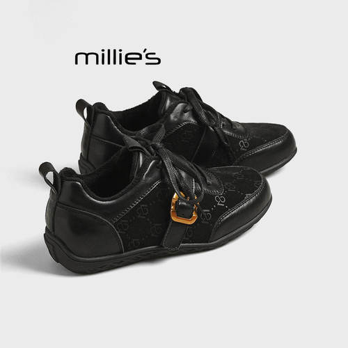 MILLIE'S/妙丽内增高德训鞋