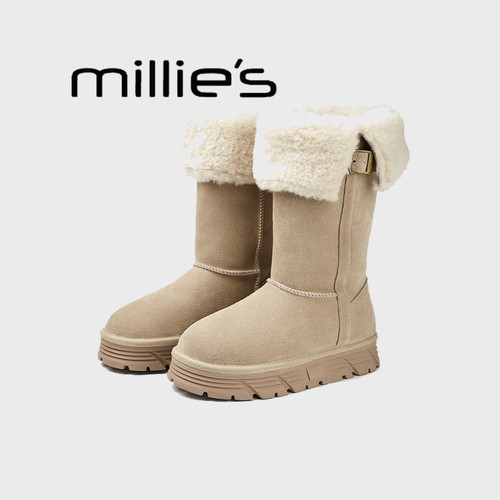 MILLIE'S/妙丽长筒雪地靴