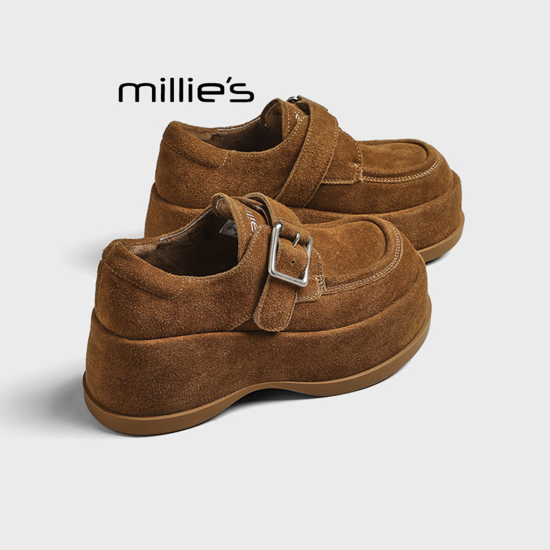 MILLIE'S/妙丽厚底勃肯鞋