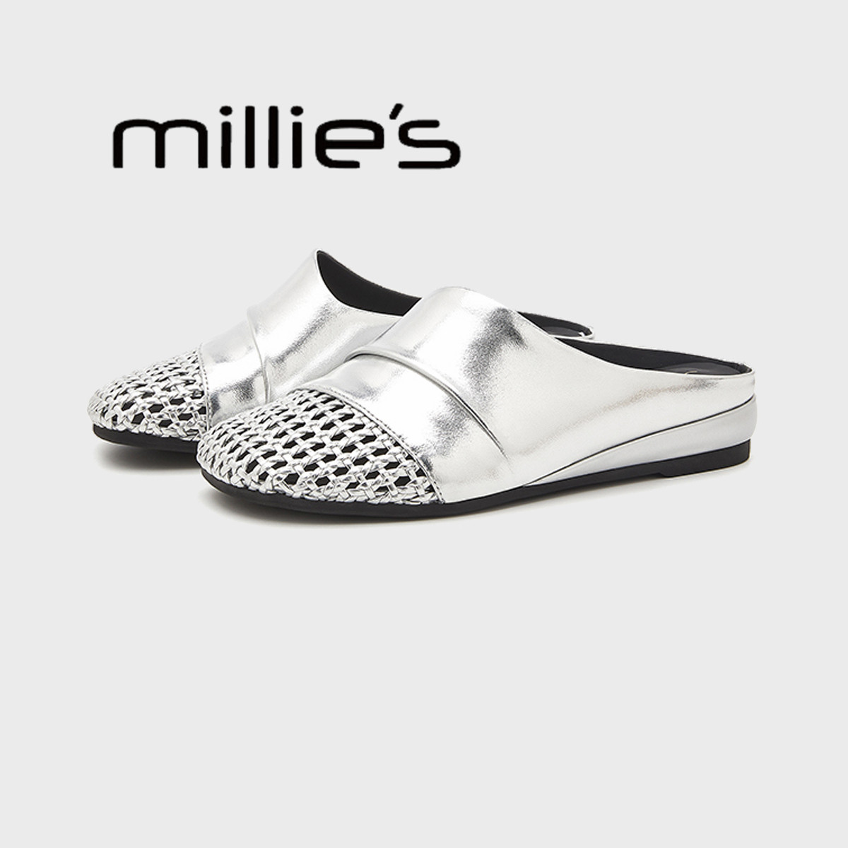 MILLIE'S/妙丽包头半拖鞋