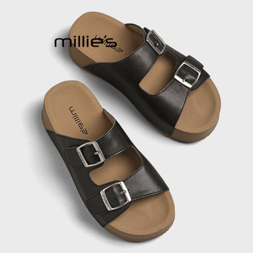 MILLIE'S/妙丽软底沙滩拖凉鞋