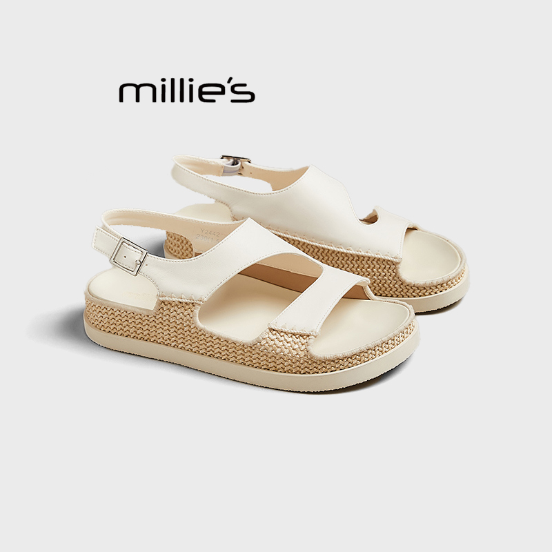MILLIE'S/妙丽厚底勃肯鞋