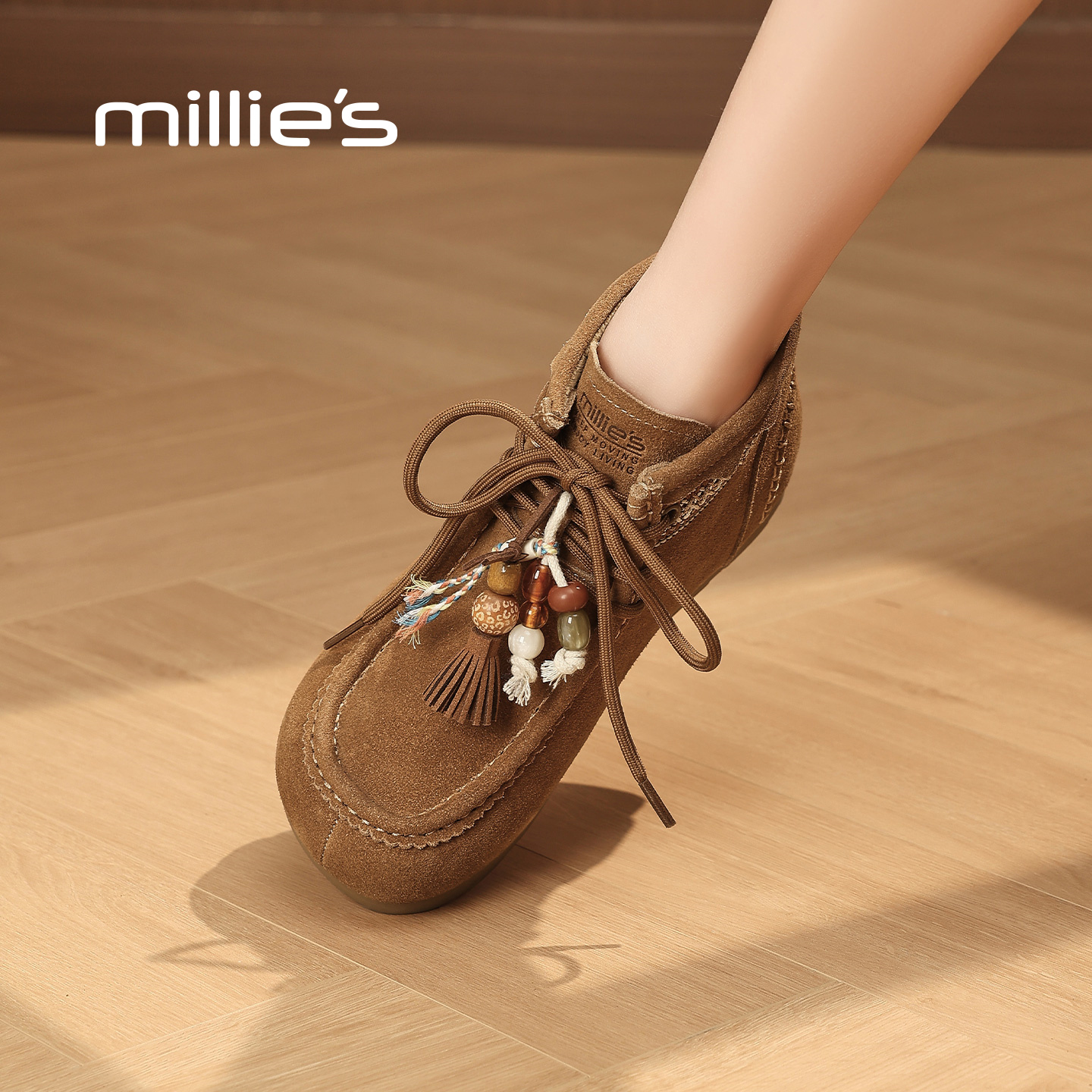 MILLIE'S/妙丽全包勃肯鞋女款