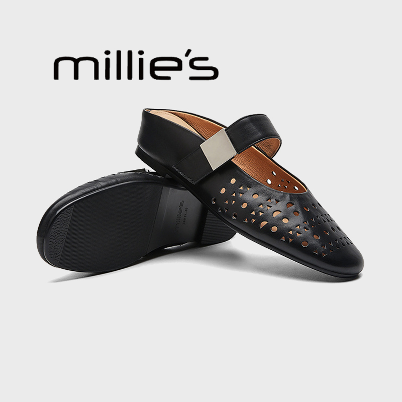 MILLIE'S/妙丽通勤软底拖鞋