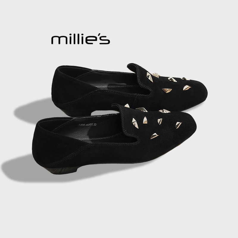 MILLIE'S/妙丽尚两穿乐福单鞋