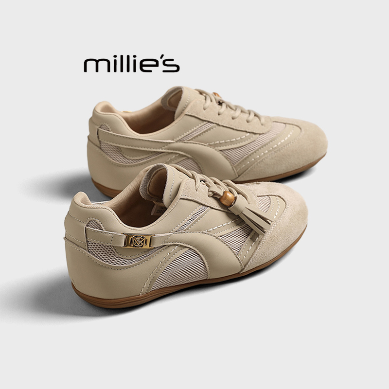 MILLIE'S/妙丽内增高德训鞋