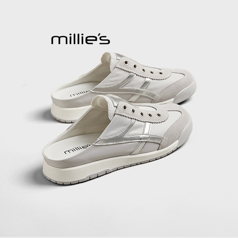 MILLIE'S/妙丽厚底德训鞋雨鞋