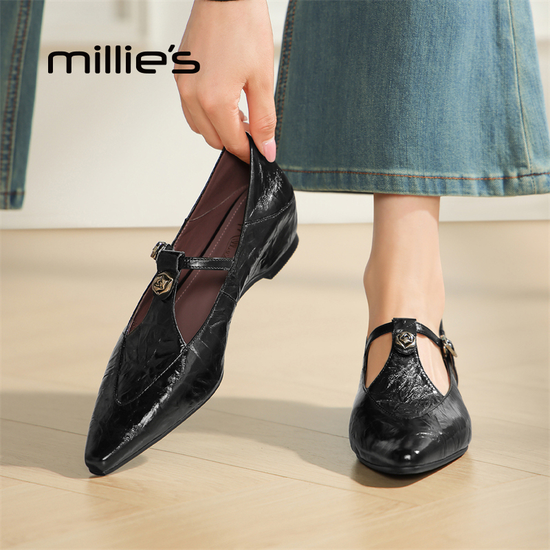 妙丽2025新款夏季法式复古玛丽